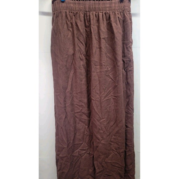Abercrombie‎ & Fitch Linen Blend Wide Leg Pants High Waist Casual S Women's - Picture 6 of 7